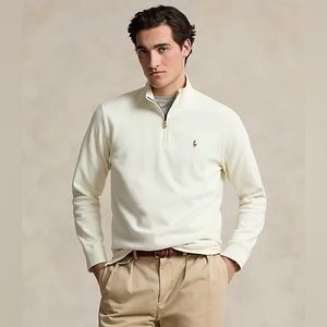 Polo Ralph Lauren Estate-Rib Quarter-Zip Pullover